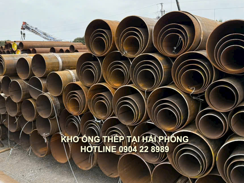 kho ống thép hải phòng thực tế